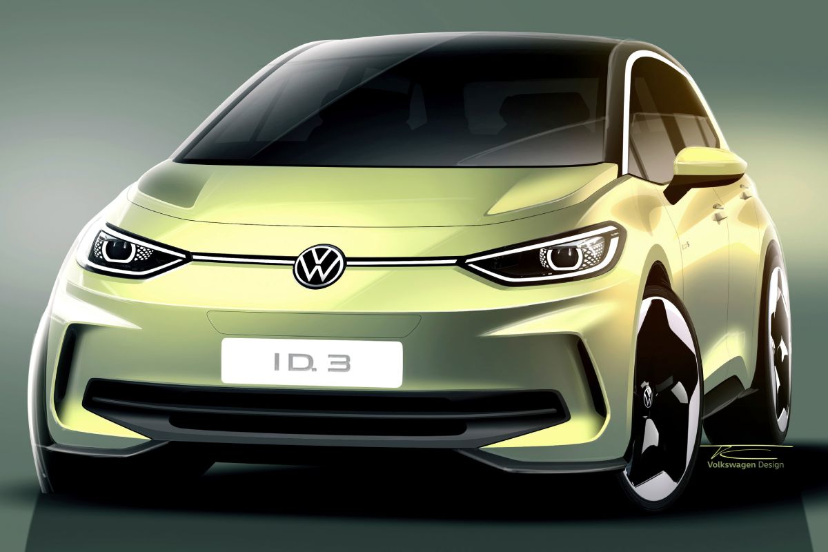 2023 Volkswagen ID.  Zumbido - Línea de producción
