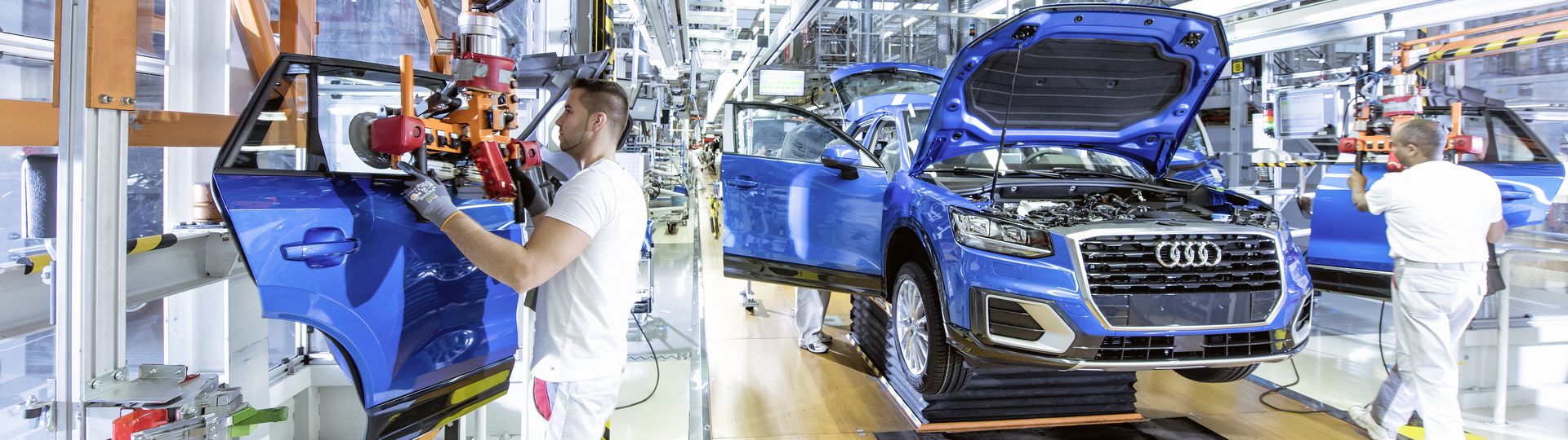 Audi ENGINE - Línea de montaje de producción de fábrica de automóviles