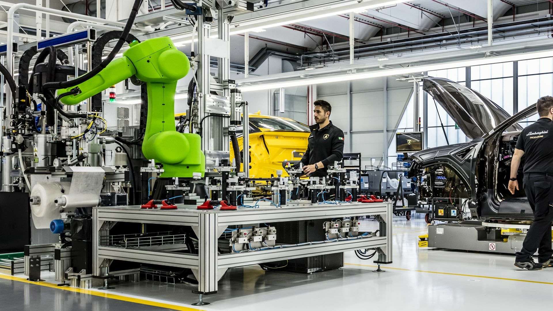 Fábrica de Lamborghini Urus - Línea de montaje - Proceso de producción (Super Cars Mega Factories)