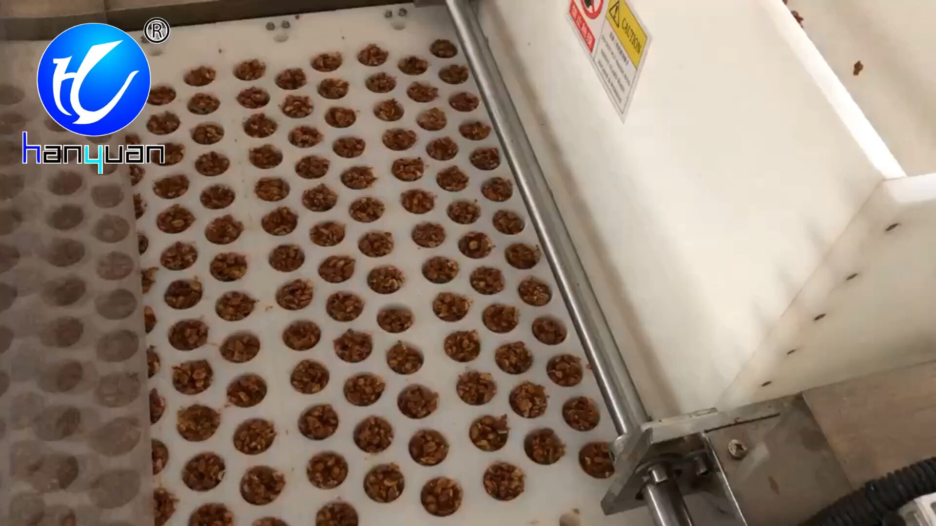 Máquina para hacer dulces de maní de forma cilíndrica |  Línea de producción de dulces de maní de forma cilíndrica