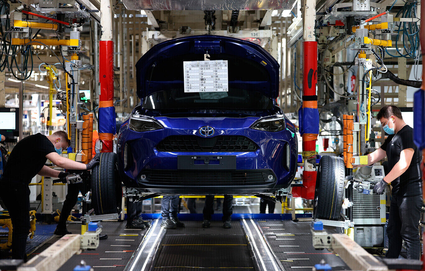Producción de Toyota en Japón